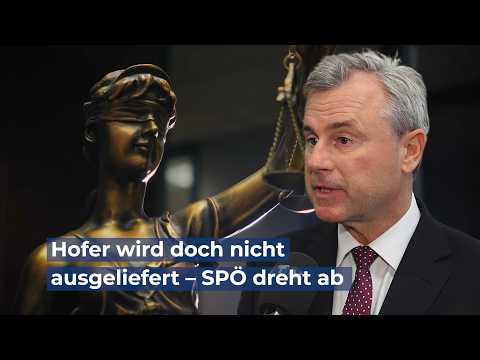 Hofer-Auslieferung: SPÖ dreht ab – peinlicher Rückzieher