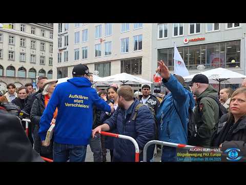 „Islam ist friedliche Religion, jetzt reicht es mit Lüge“ – Moslemin zu Irfan Peci in München „Islam ist friedliche Religion, jetzt reicht es mit Lüge“ – Moslemin zu Irfan Peci in München