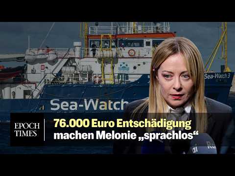 Italien muss Sea-Watch 76.000 Euro Entschädigung zahlen – Urteil sorgt für politische Kontroversen