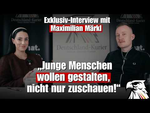 „Junge Menschen wollen gestalten, nicht nur zuschauen!“ – Exklusiv-Interview mit Maximilian Märkl