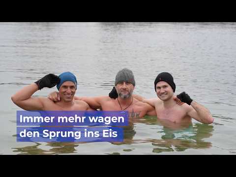 Kälte-Kick für Körper & Kopf: Immer mehr wagen den Sprung ins Eis