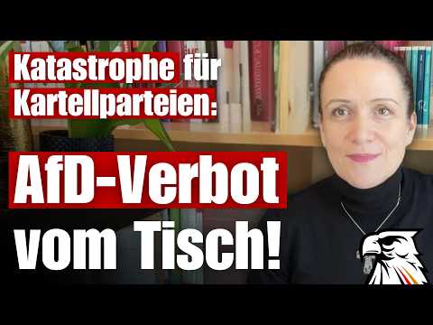 Katastrophe für Kartellparteien: AfD-Verbot vom Tisch!