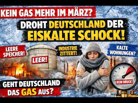 KEIN GAS MEHR IM MÄRZ? DROHT DEUTSCHLAND DER EISKALTE SCHOCK!