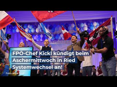 Kickl kündigt Systemwechsel an