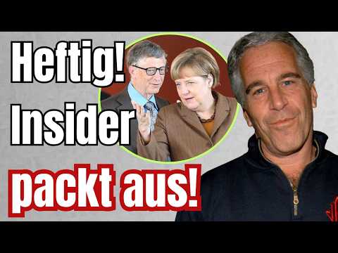 KNALL! Merkel-Biograph packt über Epstein-Verbindung aus!