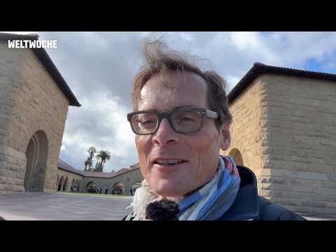 Köppel in Stanford: Mit Prof. Sepp Gumbrecht auf dem wunderschönen Campus der Elite-Universität Köppel in Stanford: Mit Prof. Sepp Gumbrecht auf dem wunderschönen Campus der Elite-Universität