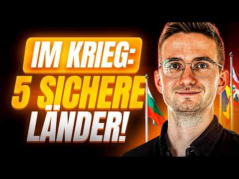 KRIEG in DEUTSCHLAND: In DIESEN 5 LÄNDERN bist du SICHER! (Auswandern 2026)