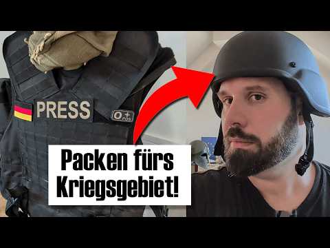 Kriegsreporter im Einsatz – was nehme ich mit?!