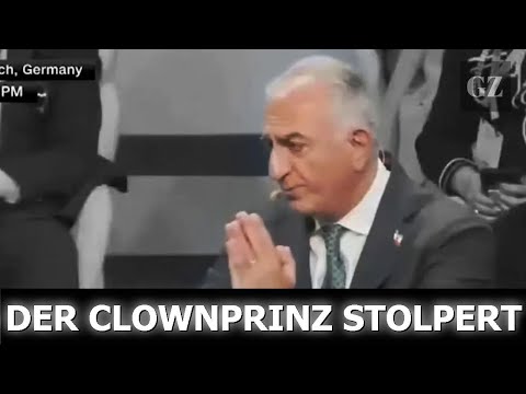 „‚Kronprinz‘ Reza Pahlavi blamiert sich in München“ „‚Kronprinz‘ Reza Pahlavi blamiert sich in München“