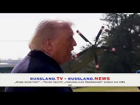 „Kuba scheitert“ – Trump deutet „freundliche Übernahme“ durch die USA an