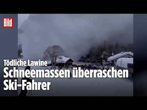 Lawine überrascht Ski-Fahrer: Zwei Tote in den italienischen Alpen