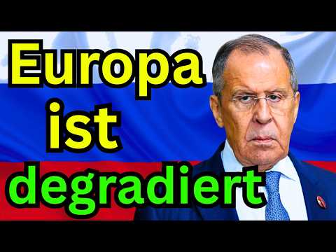 Lawrow antwortet den Kriegstreibern in der EU auf ihre aggressiven Töne gegenüber Russland