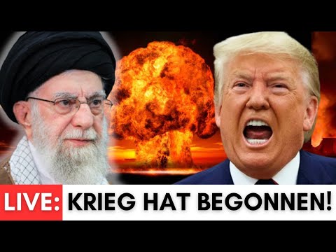 Live: Explosionen In Tehran (Iran) – Israel mit Präventiv-Schlag – Krieg geht los!