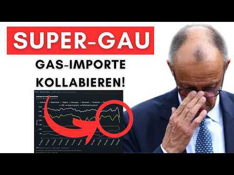 LNG-Importe brechen um 43% ein & Verbrauch verdoppelt sich! Jetzt wird’s kritisch!
