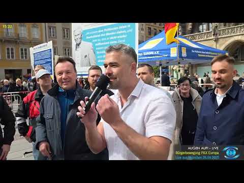 „Meine Vorfahren wurden gewaltsam islamisiert“ – Irfan Peci in München bei BPE „Meine Vorfahren wurden gewaltsam islamisiert“ – Irfan Peci in München bei BPE