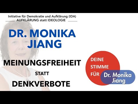 Meinungsfreiheit statt Denkverbote – Dr. Monika Jiang