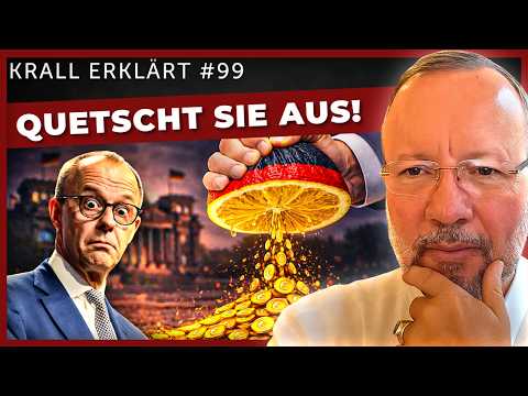 Merz rutscht Wahrheit raus: Bürger wie Zitronen ausgequetscht! | #KrallErklärt
