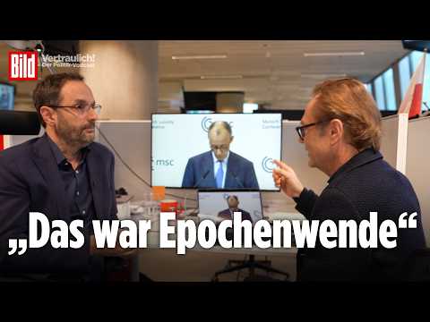 Merz stimmt auf Abschied vom Schutz-Onkel USA ein | Vertraulich