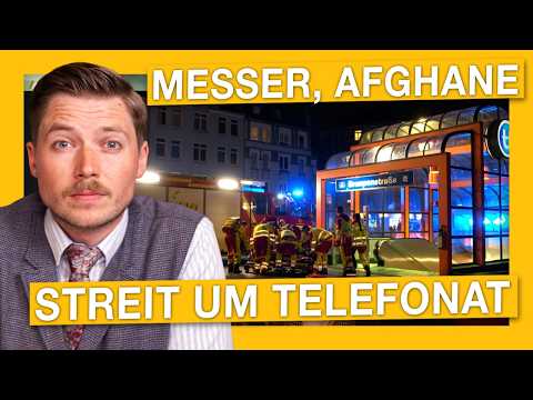 MESSER in den HALS wegen lautem Telefonat?! Wieder ein Afghane – Haben wir uns dran gewöhnt?