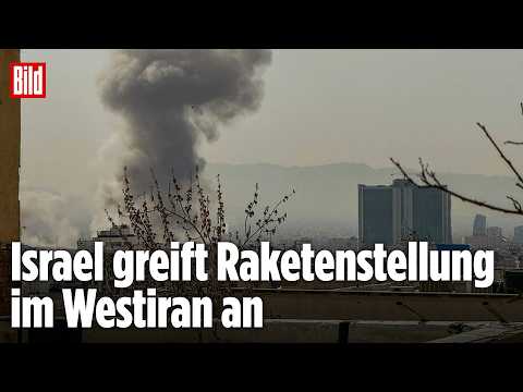Militärvideos zeigen: Israel zerstört iranische Raketenwerfer