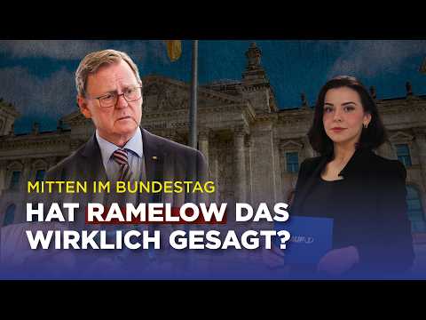 Mitten im Bundestag Hat Ramelow DAS wirklich gesagt? Mitten im Bundestag Hat Ramelow DAS wirklich gesagt?