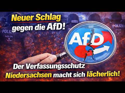 Neuer Schlag gegen die AfD! Der Verfassungsschutz Niedersachsen macht sich lächerlich!