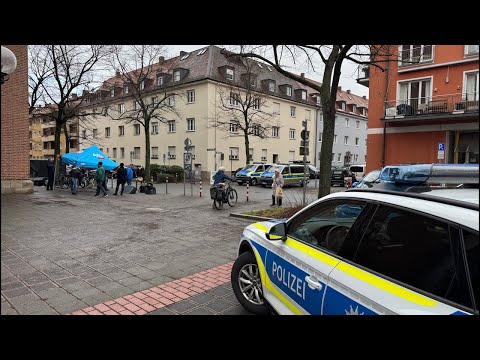 Nürnberg AfD Infostand & Antifa Protestaktion 21.2.26