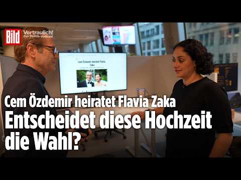 Özdemir sagt „JA“: Entscheidet diese Hochzeit die Wahl? | Vertraulich-Clips