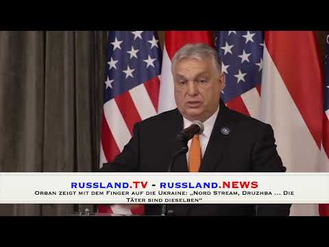 Orban zeigt mit dem Finger auf die Ukraine: „Nord Stream, Druzhba … Die Täter sind dieselben“