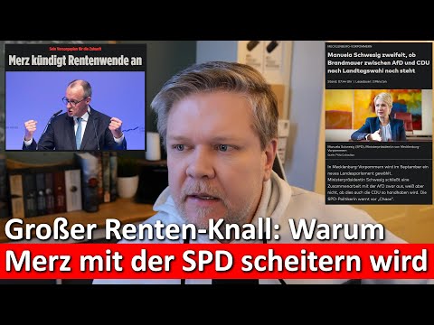 Paukenschlag in der Rentenpolitik: Hat Merz den falschen Partner gewählt?