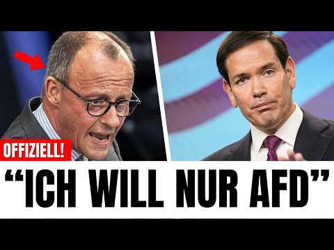 PAUKENSCHLAG! Rubio will nur AfD treffen und Schließt CDU aus