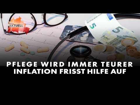 Pflege wird immer teurer – Inflation frisst Hilfe auf Pflege wird immer teurer – Inflation frisst Hilfe auf