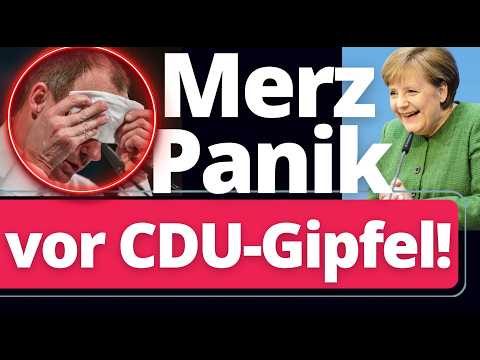 Politbombe vor CDU Gipfel: Merkel fährt Merz mitten in die Parade!