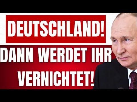 PUTIN schickt finale Warnung nach DEUTSCHLAND! – Dann fliegen ORESHNIKS auf BERLIN!
