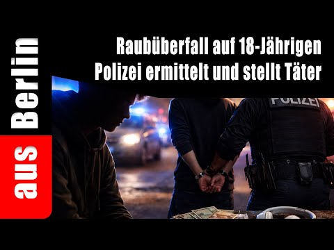 Raubüberfall auf 18-Jährigen – Polizei ermittelt und stellt Täter