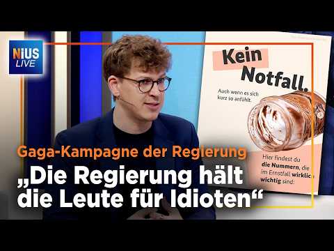 Regierung: „Leeres Schoko-Glas ist KEIN Notfall“ – Echt jetzt? | NIUS Live vom 13.02.2026