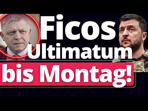 Robert Fico: Selenski hat nur noch 12 Stunden Zeit!