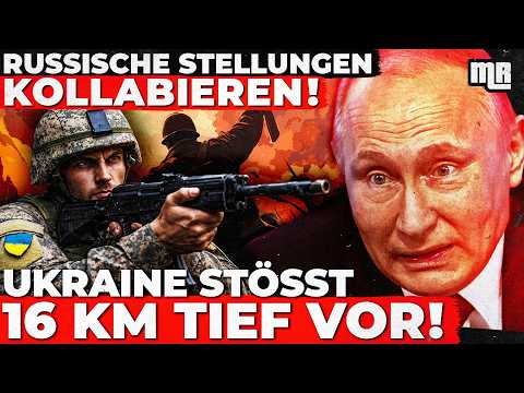 RUSSEN IN PANIK! Unerwarteter DURCHBRUCH der UKRAINE tief hinter russische Stellungen!