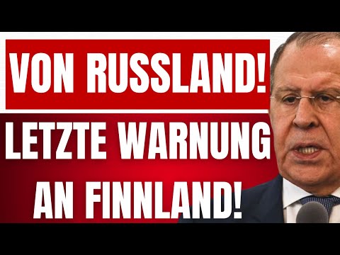 RUSSLAND droht FINNLAND mit KRIEGSERKLÄRUNG! – Das ist eure letzte CHANCE!