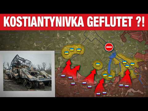 Russland kappt Versorgungsroute: Kostiantynivka droht die Einschließung (Live-Analyse)