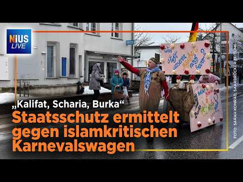 Saarland: Staatsschutz prüft Karnevalswagen! Meinungsfreiheit am Ende? | NIUS Live vom 19.02.2026