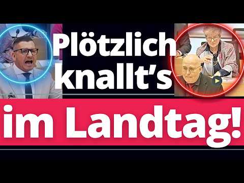 Sachsen-Anhalt: Matze Büttner fährt völlig aus der Haut! Fieses Spiel der Präsidentin fliegt auf! Sachsen-Anhalt: Matze Büttner fährt völlig aus der Haut! Fieses Spiel der Präsidentin fliegt auf!