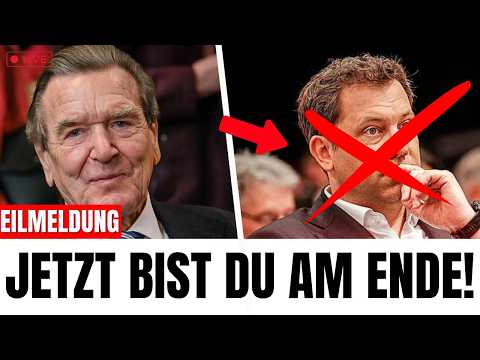 Schröder bricht sein Schweigen über Klingbeil – SPD UNTER DRUCK Schröder bricht sein Schweigen über Klingbeil – SPD UNTER DRUCK