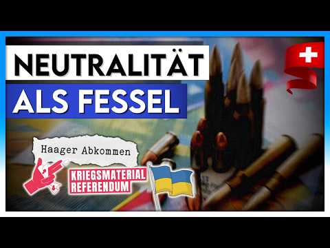 Schweizer Kriegsmaterial | Wie uns das Neutralitätsrecht lähmt …