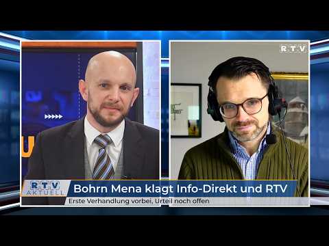Sebastian Bohrn Mena klagt RTV und Info-Direkt – Erster Prozesstag ging über die Bühne