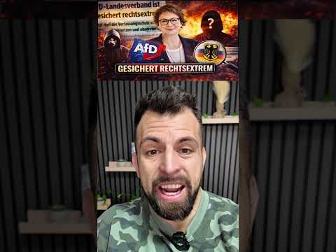 Short-Video zu: AfD in Niedersachsen jetzt „gesichert rechtsextrem“ Short-Video zu: AfD in Niedersachsen jetzt „gesichert rechtsextrem“