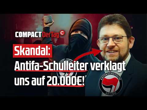 Skandal: Antifa-Schulleiter verklagt uns auf 20.000€!💥