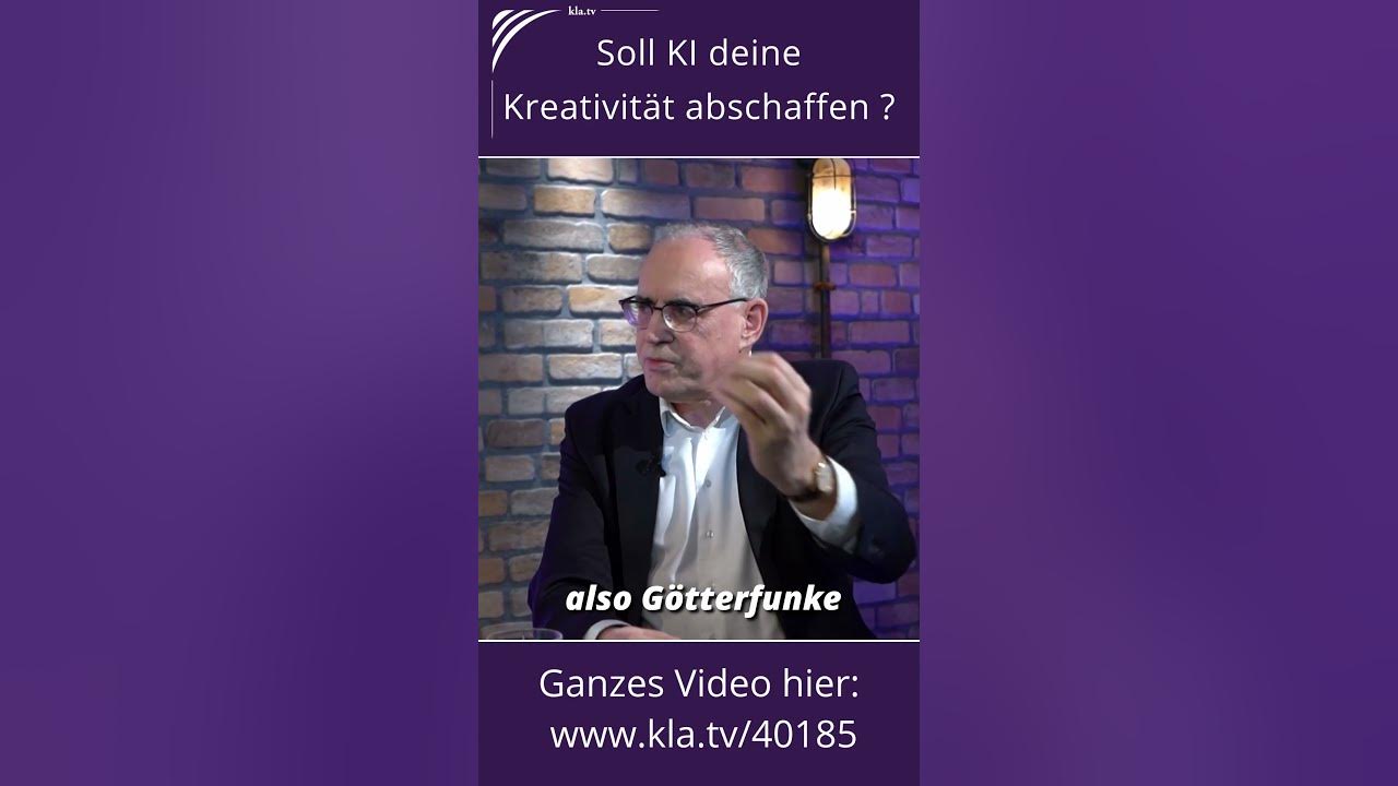 Soll KI deine Kreativität abschaffen? 🎨 #ki