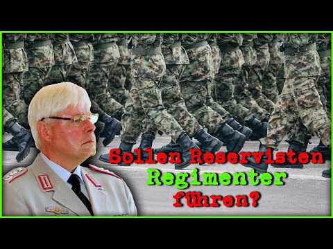 Sollen Reservisten Regimenter führen? Ein kritische Betrachtung. Sollen Reservisten Regimenter führen? Ein kritische Betrachtung.