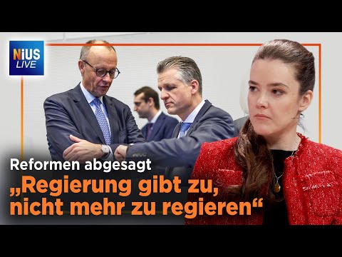 Stillstand statt Reformen: Bundesregierung bremst Erwartungen an 2026 | NIUS Live vom 03.02.2026 Stillstand statt Reformen: Bundesregierung bremst Erwartungen an 2026 | NIUS Live vom 03.02.2026